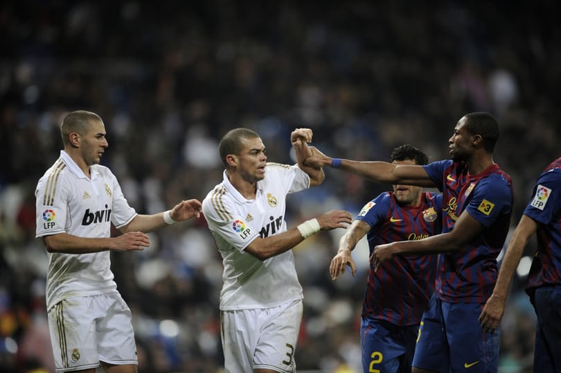 Ha ez a bíró vezet, nyer a Real! Vagy a Barca...
