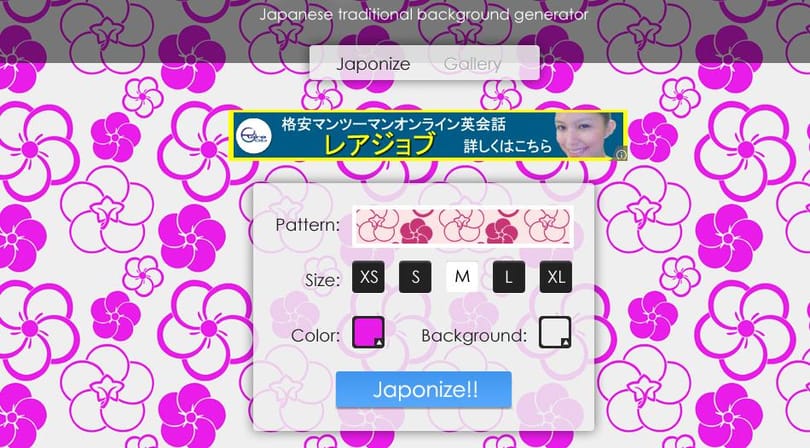 Gyönyörű hátterek tradicionális japán mintákkal