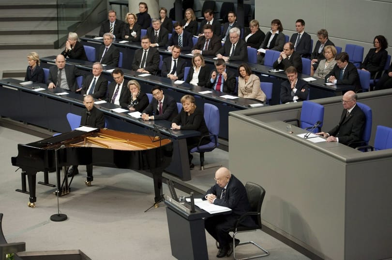Síri csend volt a Bundestag holokauszt-megemlékezésén