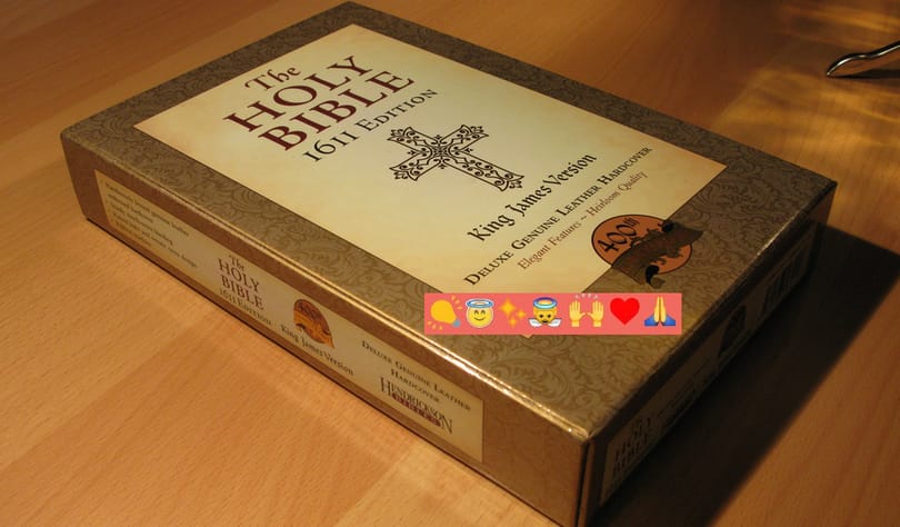 A Szentírás megosztása: megjelent a Biblia emoji-verziója