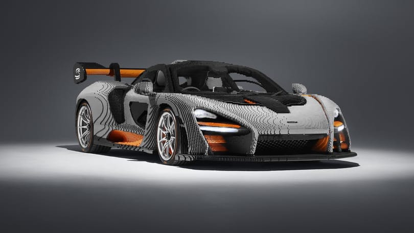 Lenyűgöző ez a félmillió Lego-kockából épített McLaren Senna