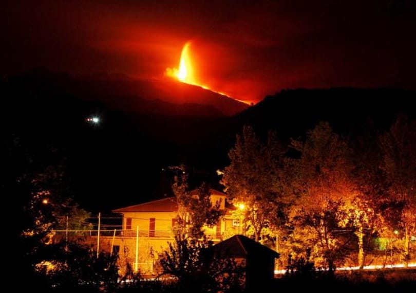 Kitört az Etna
