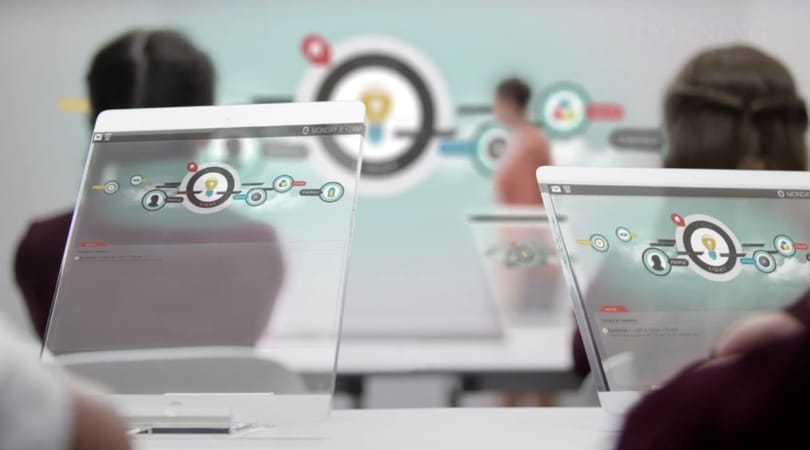 Így változtatják meg életünket a jövő interaktív üvegei és átlátszó táblagépei