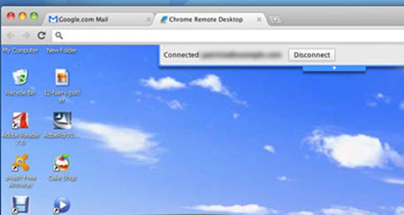 Másik PC irányítása Chrome kiegészítővel