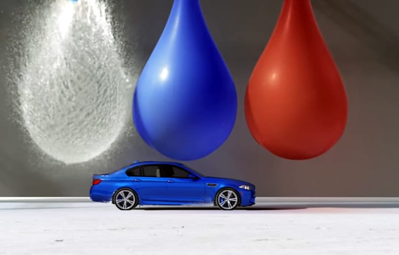 Gyorsabb tízezer liter lezúduló víznél egy BMW M5?