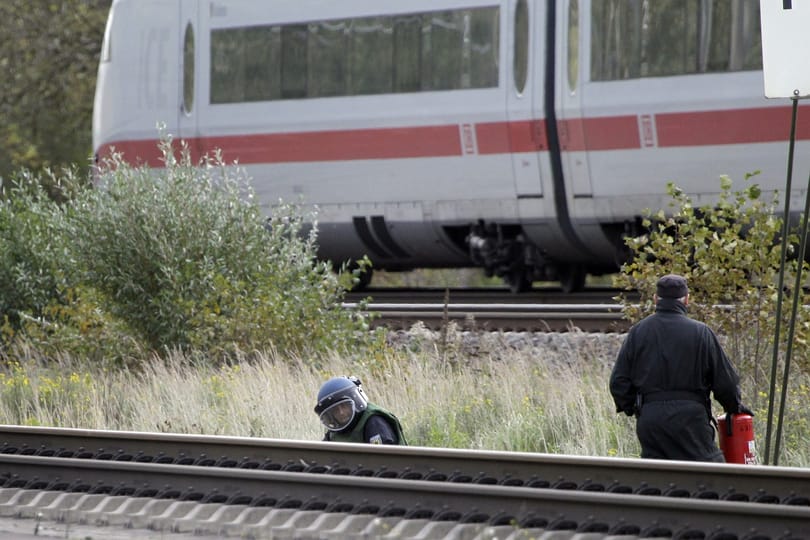 Helikopterekkel is ellenőrzik a német pályaudvarokat