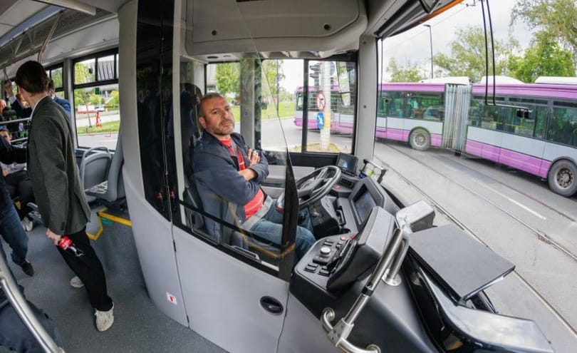 Kolozsváron már járkált egy önvezető busz