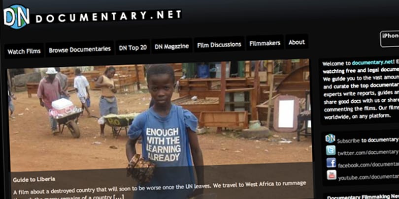 Nézzen ingyen dokumentumfilmeket, online