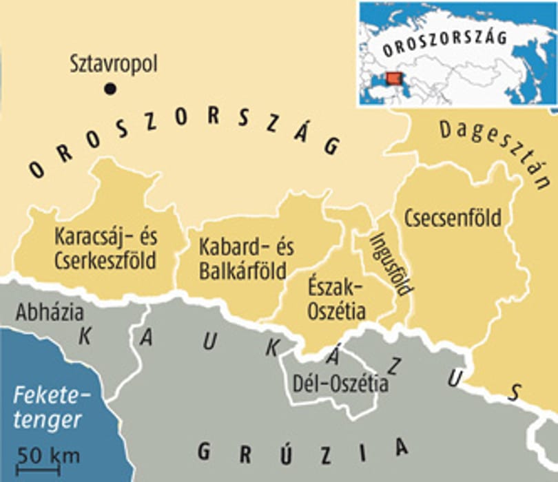 Videón, ahogy az oroszok megölték az Iszlám Állam kaukázusi főnökét