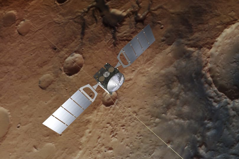 Sikeres volt a teszt, egymással beszélgetett az európai és a kínai Mars-szonda