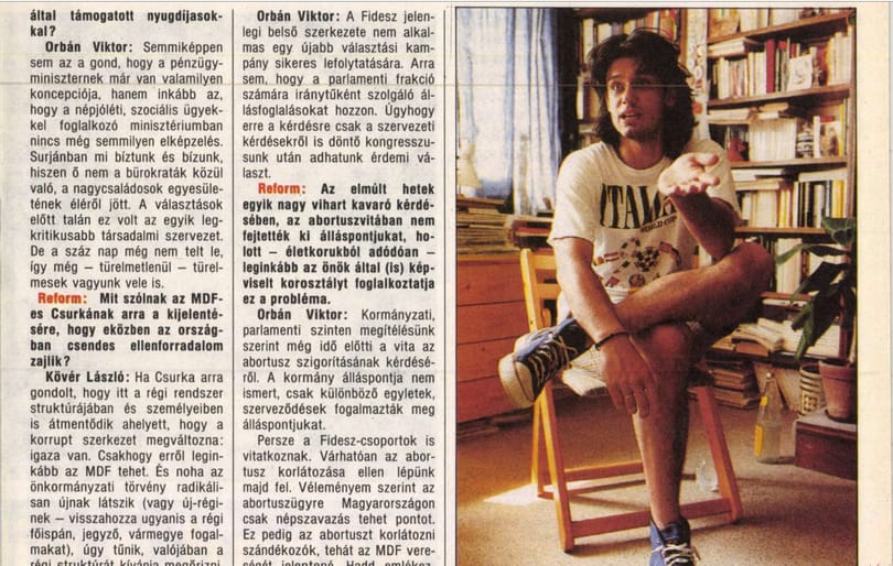Kövér László 1990-ben: „Lányaink, asszonyaink nem hobbiból járnak abortuszra”