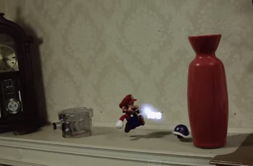 Videó: így nézne ki, ha Mario életre kelne a lakásunkban