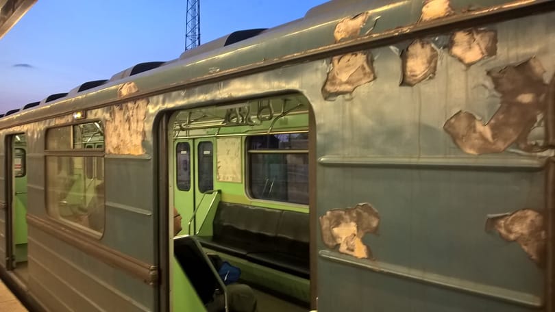 Durván rohad a régi metró - itt a képi bizonyíték