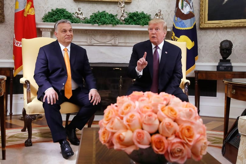 Donald Trumppal tárgyalt Orbán Viktor