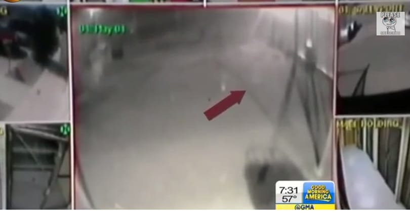 Videó: A műsorvezetők is jót röhögtek a rendőrkapitányság kísértetén