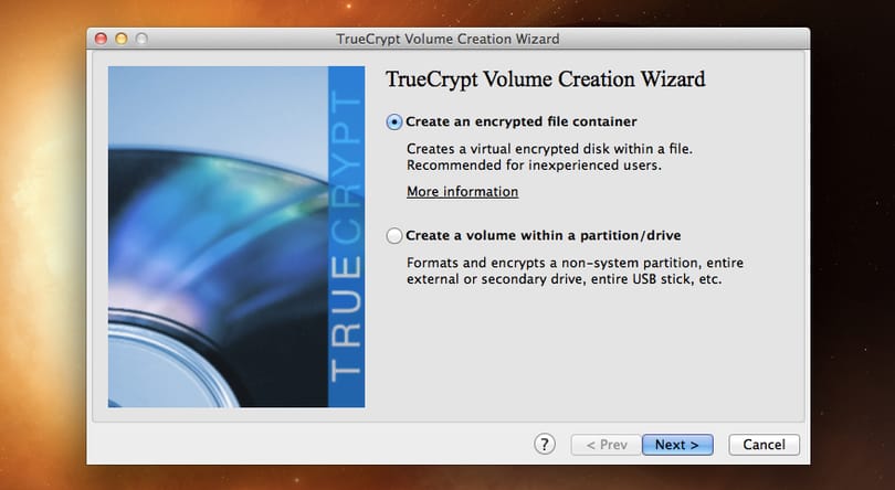 Itt a TrueCrypt 7.1: ingyenes titkosítás több platformon