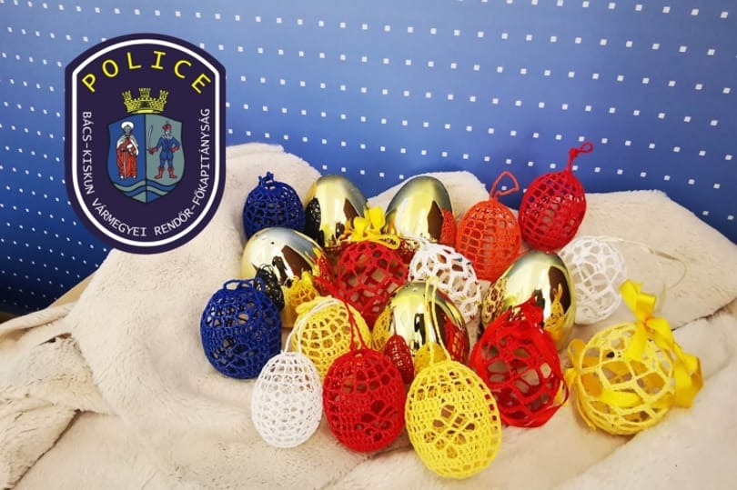 Húsvéti tojásokra adott ki körözést a rendőrség