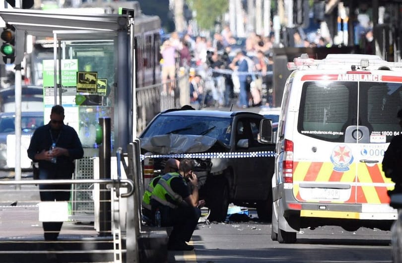Így reagáltak a melbourne-iek a szándékos gázolásra – videó