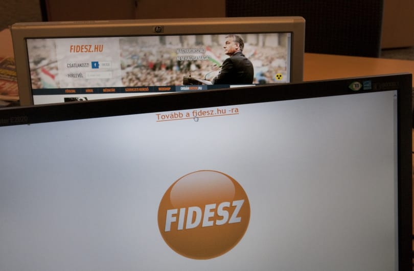 Jó sok közpénzbe került a Fidesz honlapja is