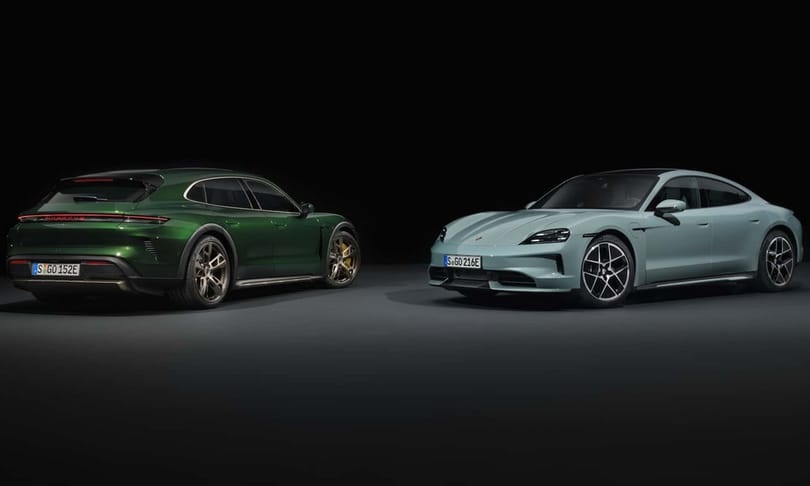 952 lóerővel debütált a felfrissült Porsche Taycan villanyautó