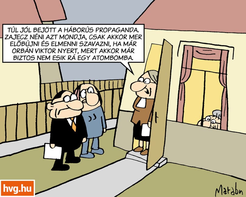 Marabu Féknyúz: Mozgósít a háborús propaganda