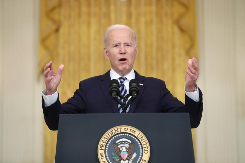 Biden: Putyin nagy árat fog fizetni Ukrajna megtámadásáért