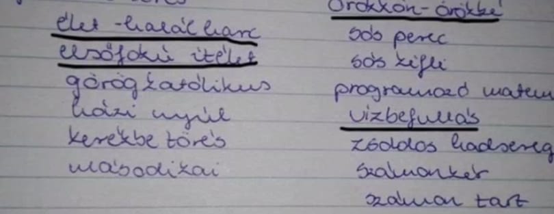 Osztálytársuk meggyilkolása után felkavaró házi feladatot kaptak egy ózdi iskola diákjai