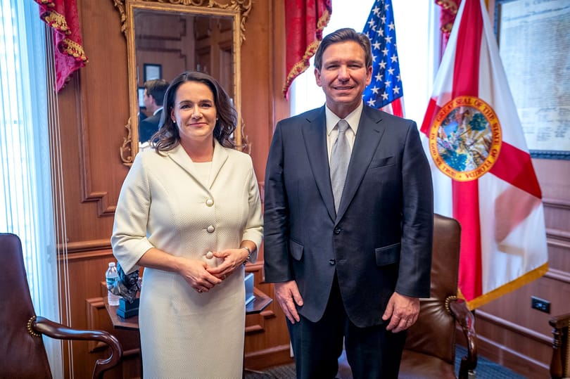 Novák Katalin találkozott a republikánusok várható elnökjelöltjével