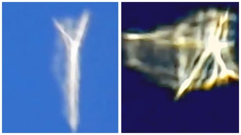 „Alakváltó UFO” jelenséget vettek videóra egy repülőből