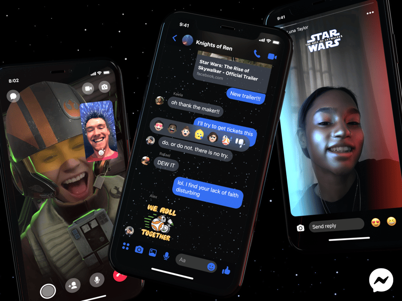 Star Wars-rajongó? Nagy meglepetéssel készült a Facebook, nézzen rá a Messengerre