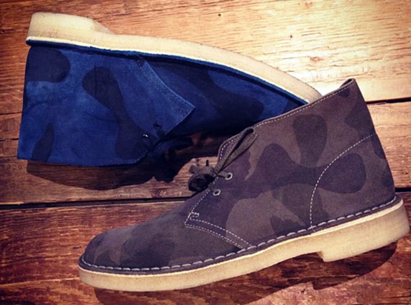 Clarks Desert Boot Camouflage 2012 őszére