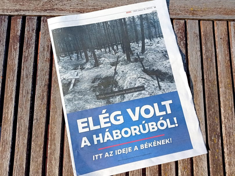 A kormány új háborúellenes hirdetése minden eddiginél szürreálisabb lett 