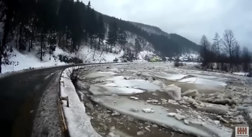 Fákat vitt magával a rémisztő jégár a Tiszán - már Szabolcsból is jött videó