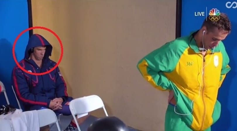 Kiderült, milyen zenétől vágott olyan félelmetes arcot Phelps