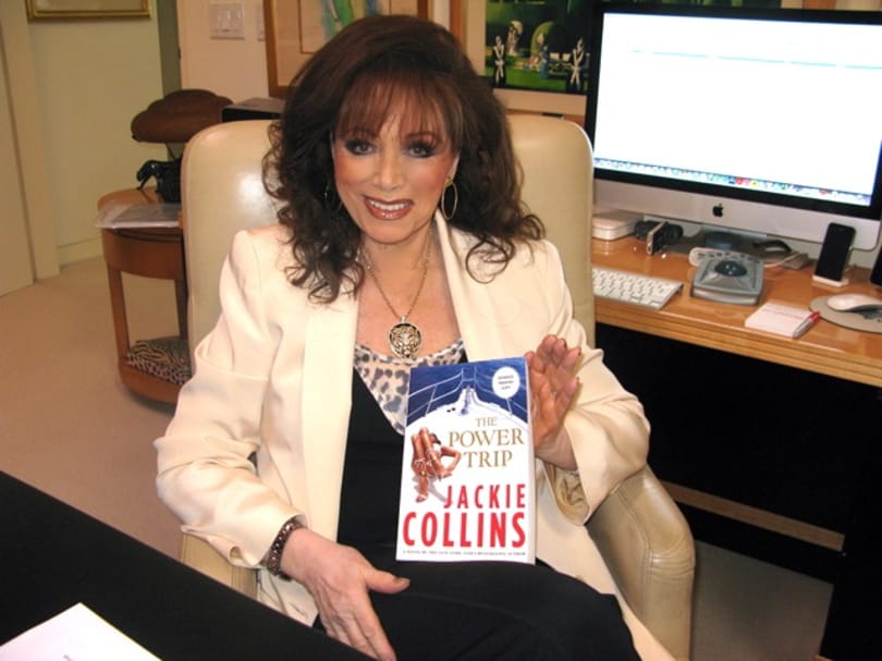 Meghalt Jackie Collins, a dúsgazdag bestselleríró