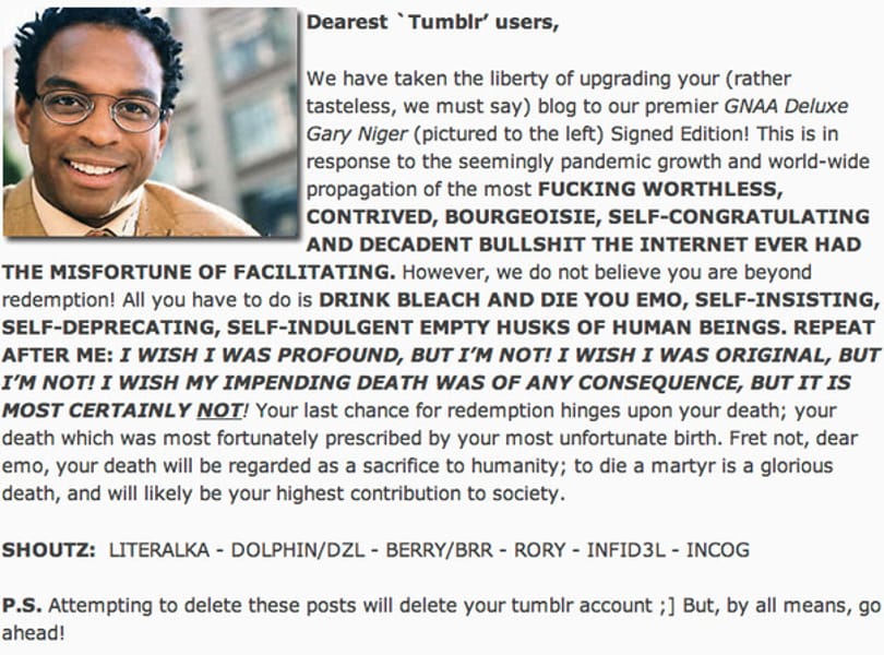 Több ezer tumblr-es blog terjesztett vírust