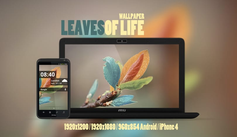 Mai háttérkép: Leaves of Life wallpaper