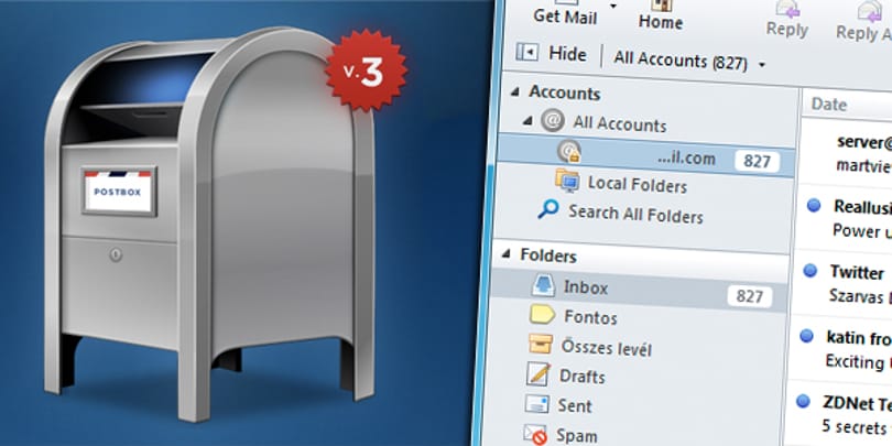 Megjelent a Postbox 3: az igazán kényelmes levelezőprogram