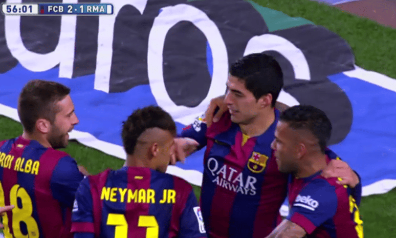 Az utolsó pillanatban Suarez mentett pontot a Barcelonának