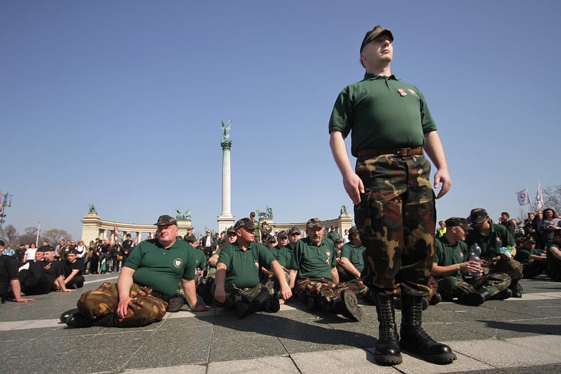 A Jobbikkal is marakodó csoportokra esett szét a Magyar Gárda