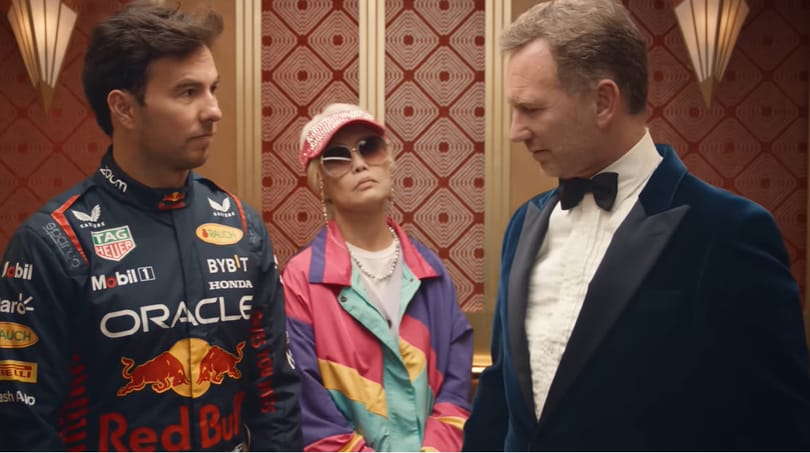 Színészként is remekel mindenki a Red Bullnál – fergeteges videót csináltak a Las Vegas-i futamra
