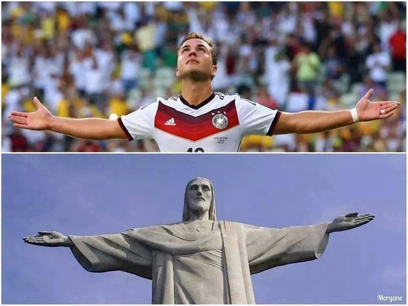 Német cápa, Götze-torta, Messi új meze – Facebook-fotók a győzteseknek
