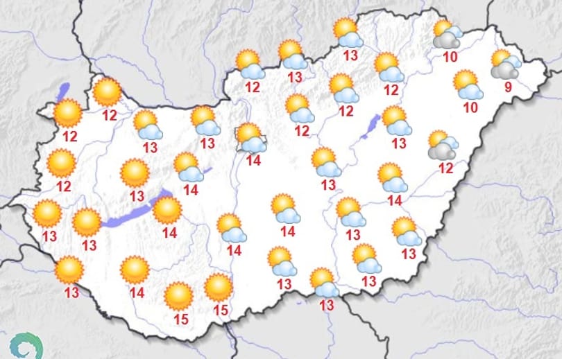 Napközben derült időnk lesz, éjjel viszont már fagyhat is