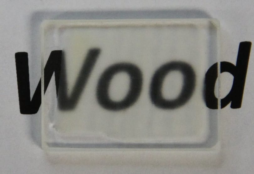 Megcsinálták az átlátszó fát, ami jobb, mint az üveg