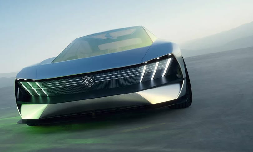 Négykerekű űrhajó a Peugeot 680 lóerős új villanyautója