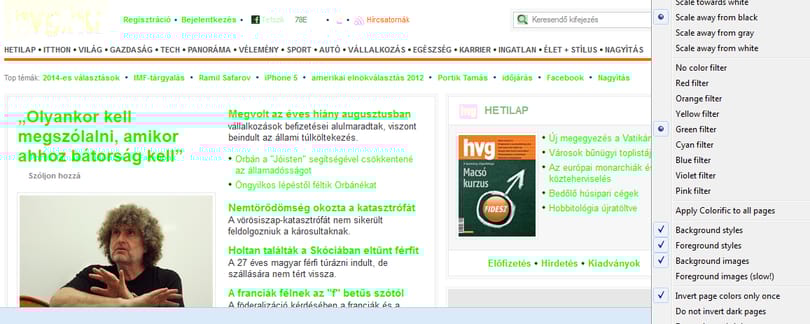 Változtasson meg tetszése szerint weboldalakat!