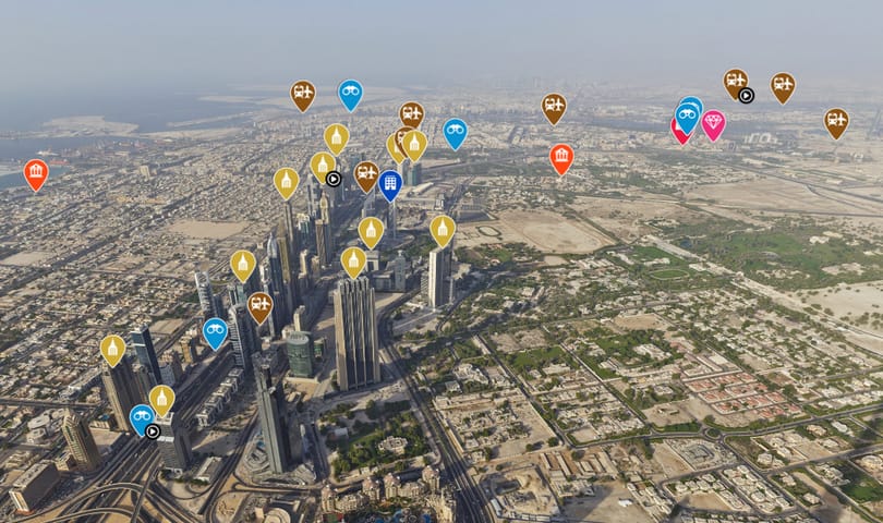 Így lehet körbeutazni Dubait otthonról