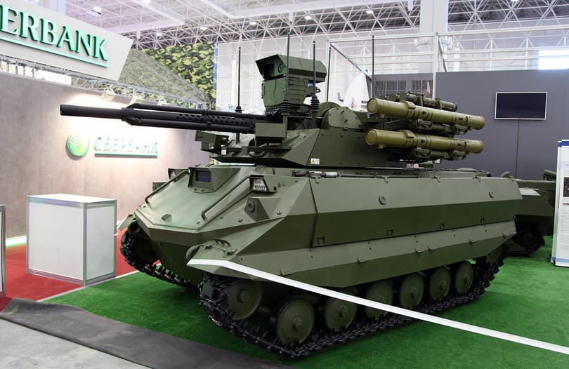 Rosszul sikerült az orosz távirányítású tank szíriai bemutatkozása