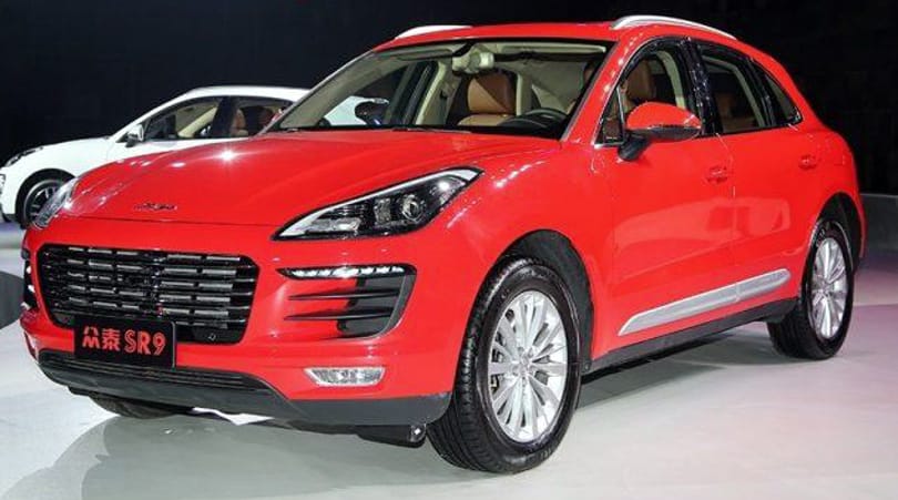 A kínaiaknál még parádés bemutatót is kapott a durva Porsche-koppintás
