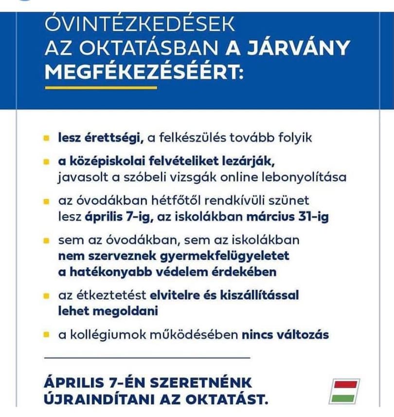 Rendkívüli szünetnek örülhettek a diákok, akik a kormányzati tájékoztatóba botlottak